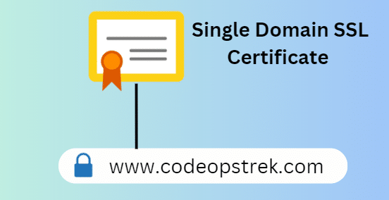 Single Domain SSL Certificate