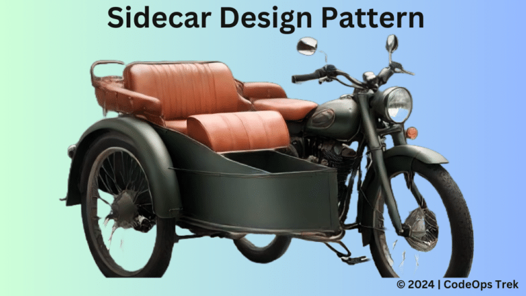 What is the Sidecar Design Pattern and how does it enhance microservices?